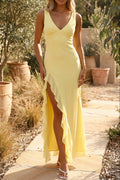 Maxi Dress Women's V-Neck Flowing Summer Vacation
