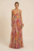 Women's Maxi Dress Flowing Silhouette Romantic Occasion