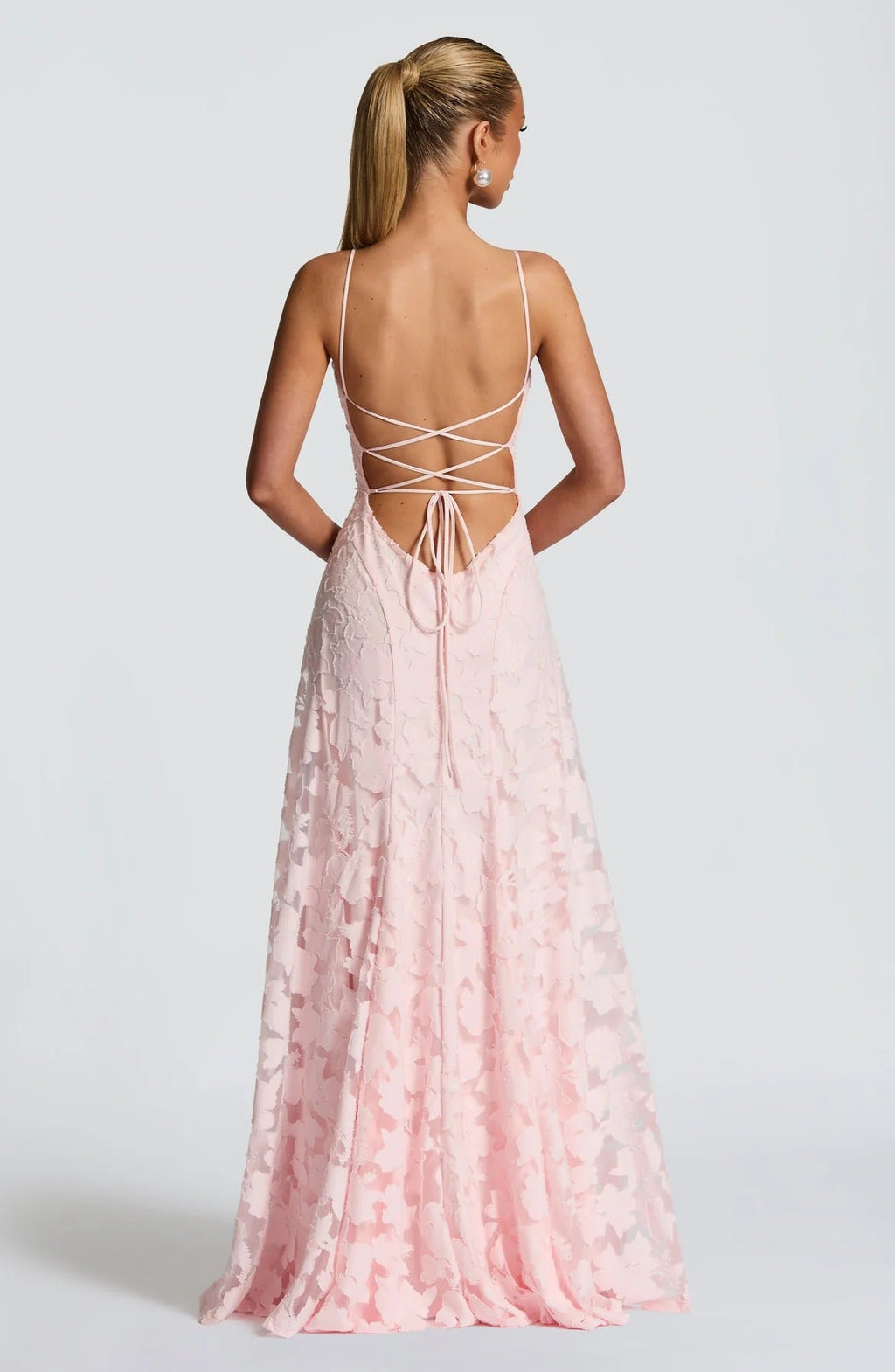 Dress for Women Floral Jacquard Maxi Sleeveless