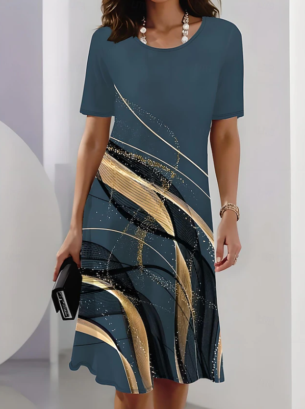 Midi Dress for Women Elegant Party Evening Occasion
