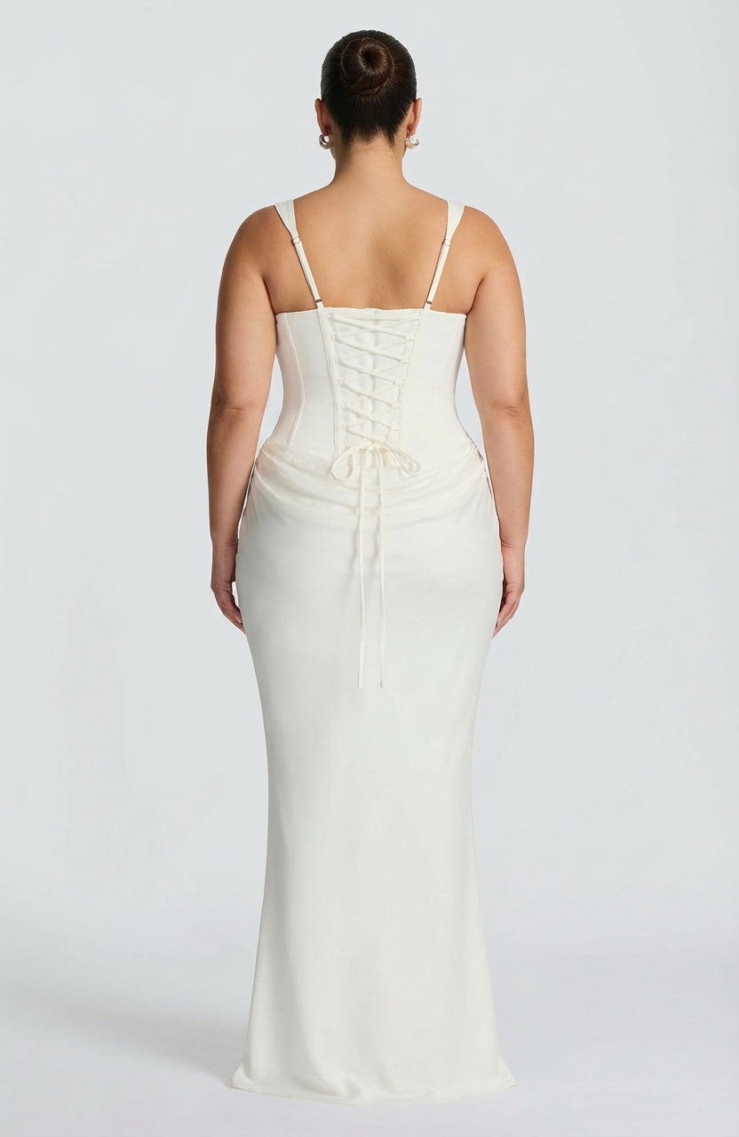 Maxi Dress for Women Square Neck Elegant Flowy